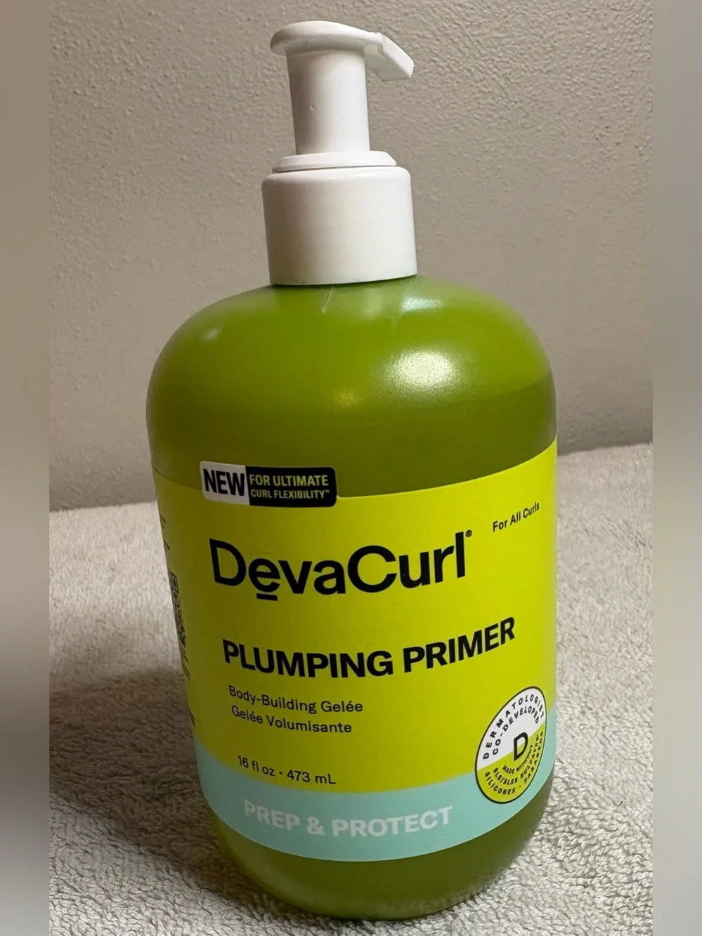 Devacurl Plumping Primer Body-Building Gelee, 16 oz
